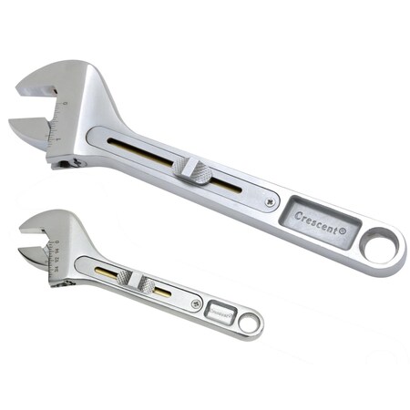 Crescent 2 Pc. RapidSlide Adjustable Wrench Set 6" & 10" AC610RS
